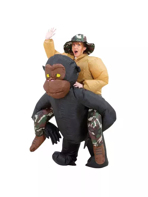 Photo du produit Déguisement singe gonflable adulte
