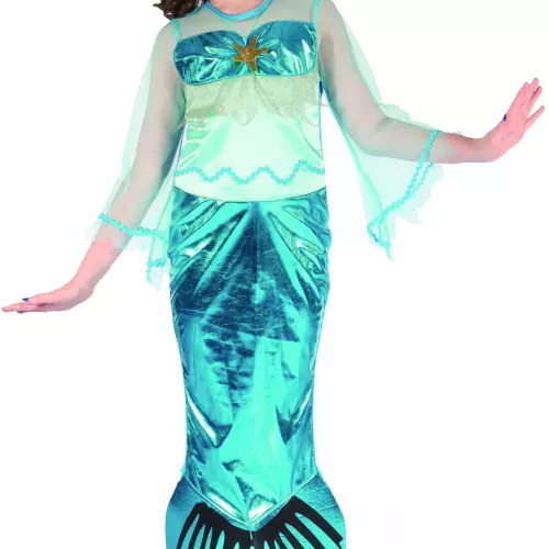 Photo du produit Déguisement sirène bleue fille
