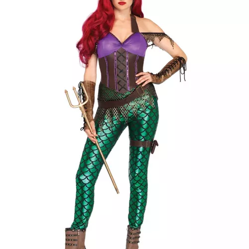 Photo du produit Déguisement sirène rebelle femme