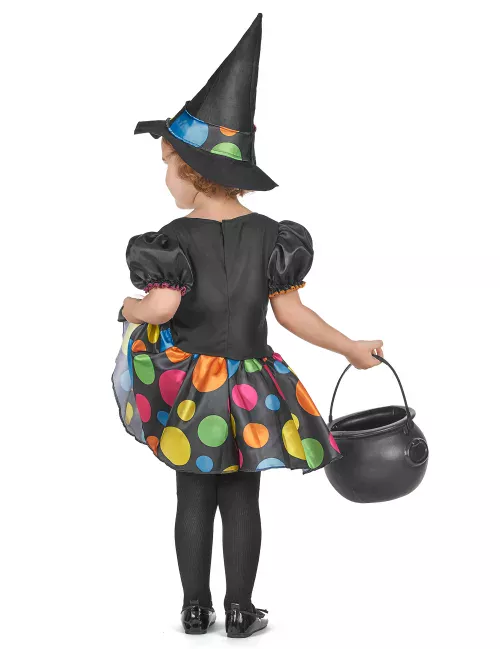 Photo du produit Déguisement sorcière colorée fille