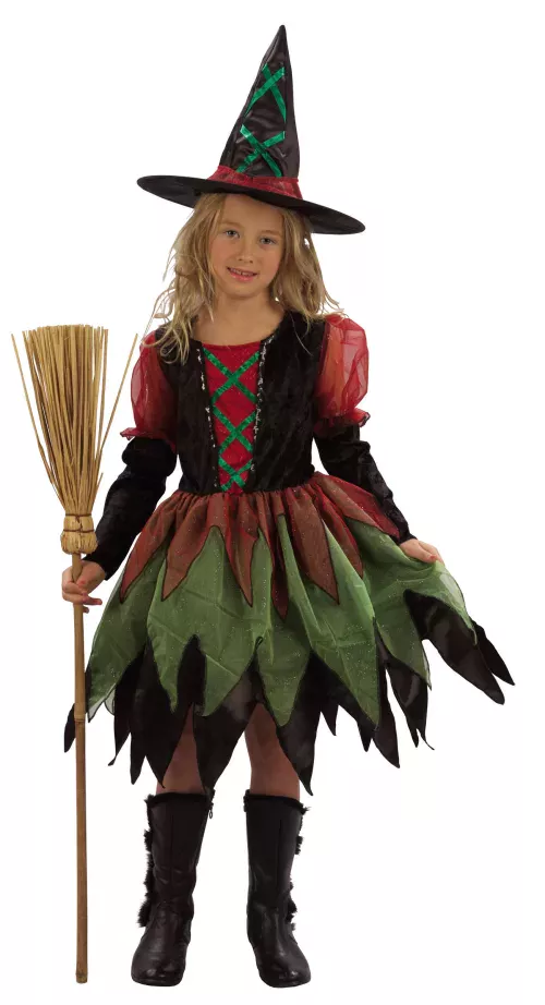 Photo du produit Déguisement sorcière des bois fille Halloween