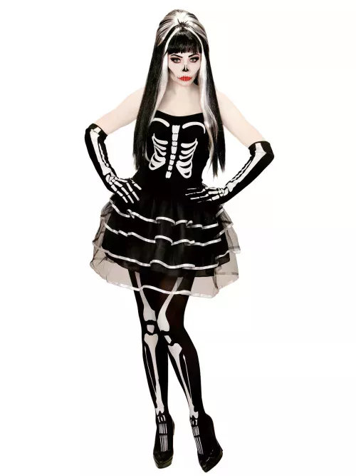 Photo du produit Déguisement squelette tutu bouffant femme Halloween