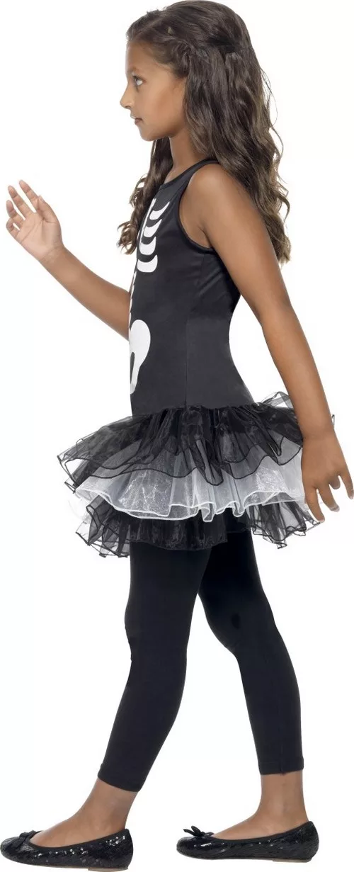 Photo du produit Déguisement squelette tutu noir fille Halloween