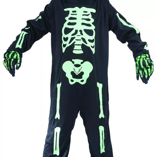 Photo du produit Déguisement Squelette vert enfant