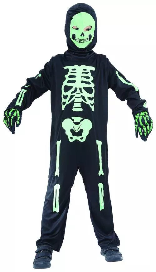 Photo du produit Déguisement Squelette vert enfant
