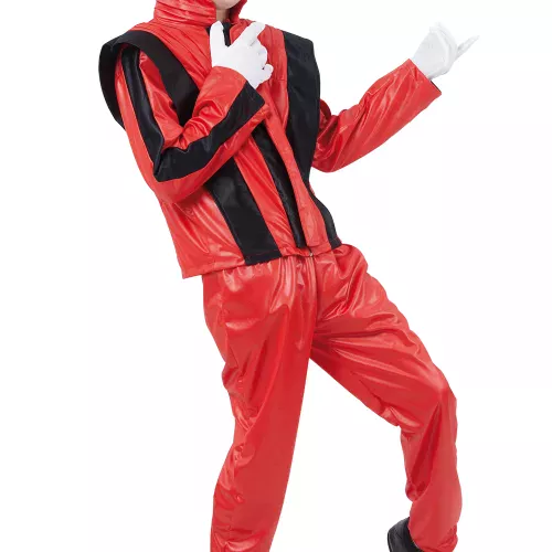 Photo du produit Déguisement star de la pop rouge garçon