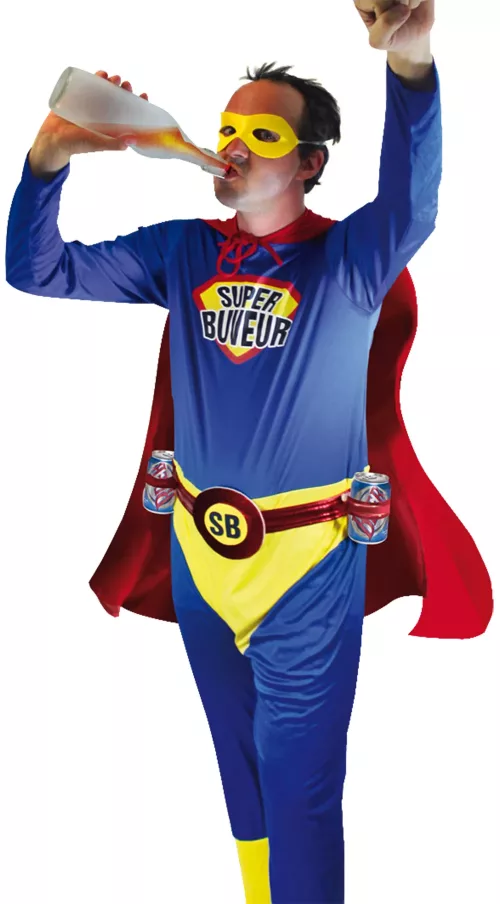 Photo du produit Déguisement Super Buveur homme
