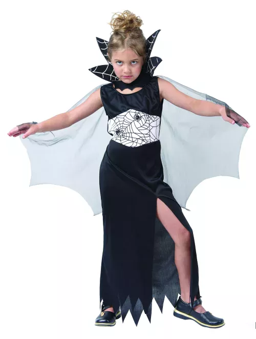 Photo du produit Déguisement sorcière araignée fille Halloween