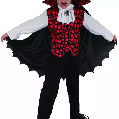 Photo du produit Déguisement vampire rouge garçon