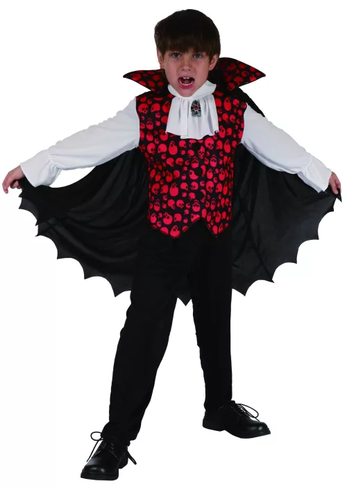 Photo du produit Déguisement vampire rouge garçon