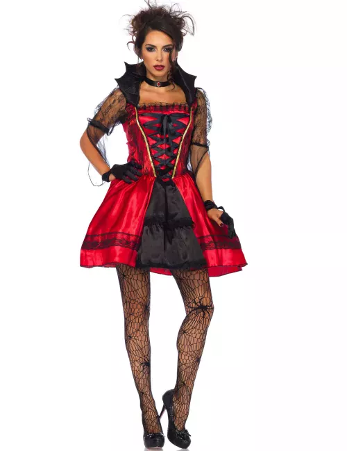 Photo du produit Déguisement vampire gothique sexy femme Halloween