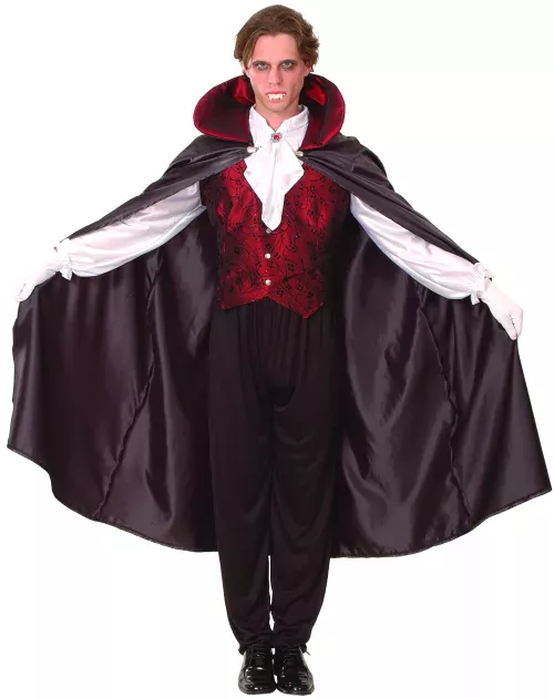 Photo du produit Déguisement vampire rouge homme Halloween