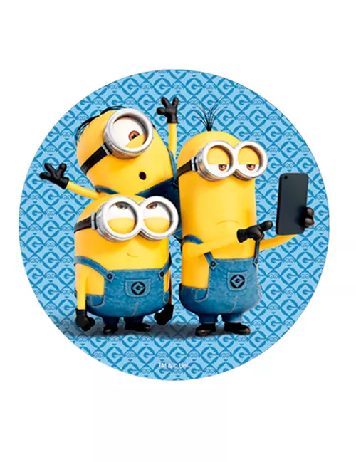 Photo du produit Disque azyme Minions 20 cm modèle aléatoire