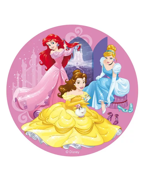 Photo du produit Disque en azyme Princesses Disney 20 cm