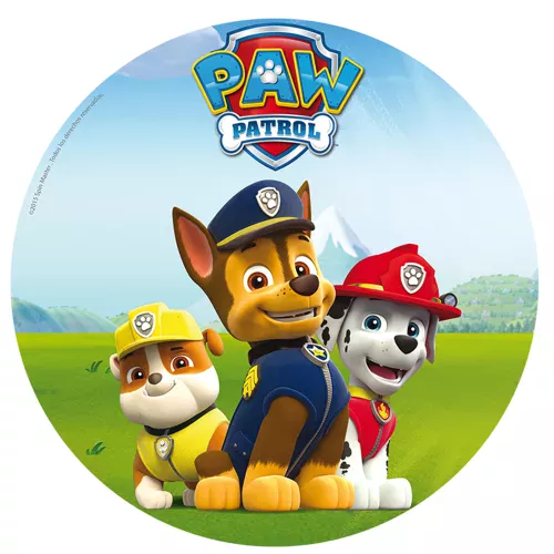Photo du produit Disques azyme 20 cm Pat'Patrouille - Paw Patrol