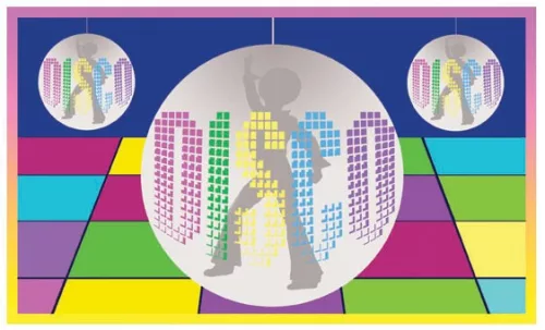 Photo du produit Drapeau disco