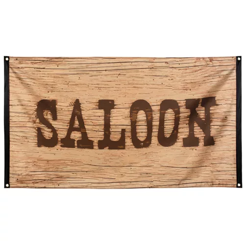 Photo du produit Drapeau Saloon Western Wild West 90 x 150 cm