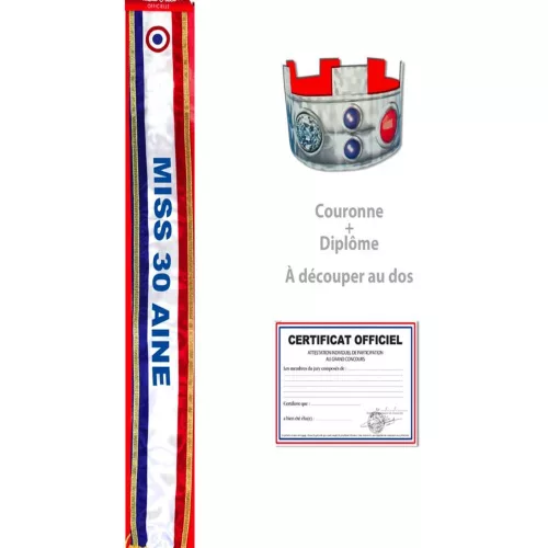 Photo du produit Echarpe miss 30aine