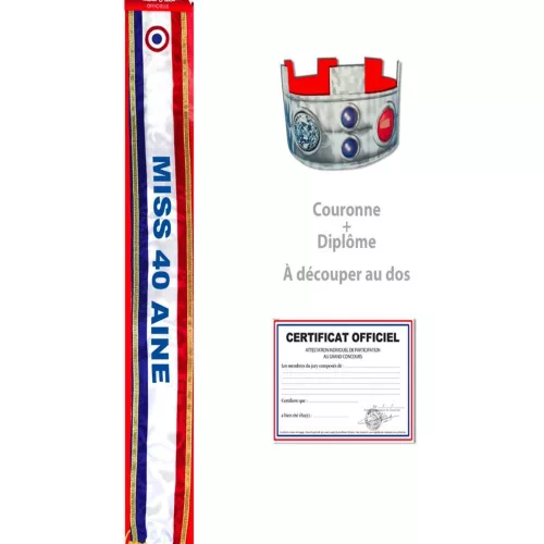 Photo du produit Écharpe Miss 40aine