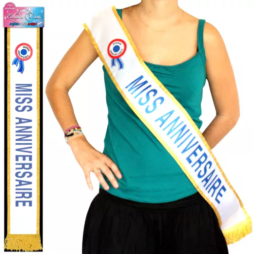 Photo du produit Echarpe Miss anniversaire
