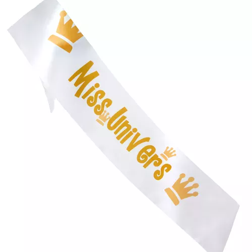 Photo du produit Echarpe Miss univers 80 x 14 cm