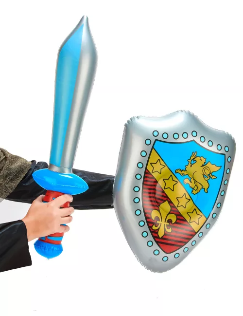 Photo du produit Epée et bouclier gonflables