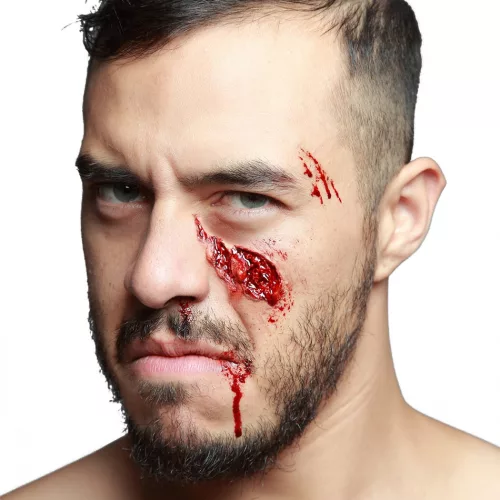 Photo du produit Fausse blessure pommette enfoncée