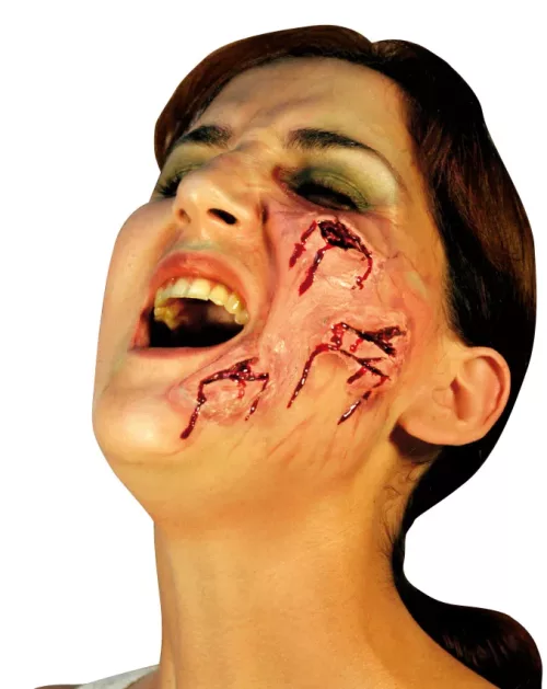 Photo du produit Fausses blessures visage adulte