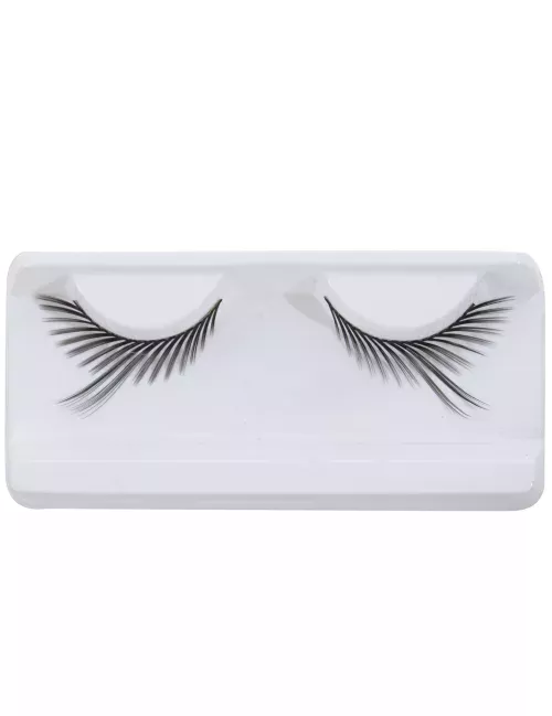 Photo du produit Faux cils longs noirs adulte