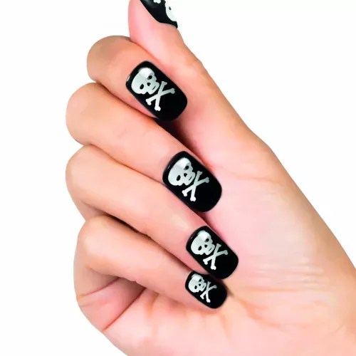 Photo du produit Faux ongles adhésifs pirate femme