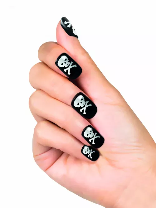 Photo du produit Faux ongles adhésifs pirate femme