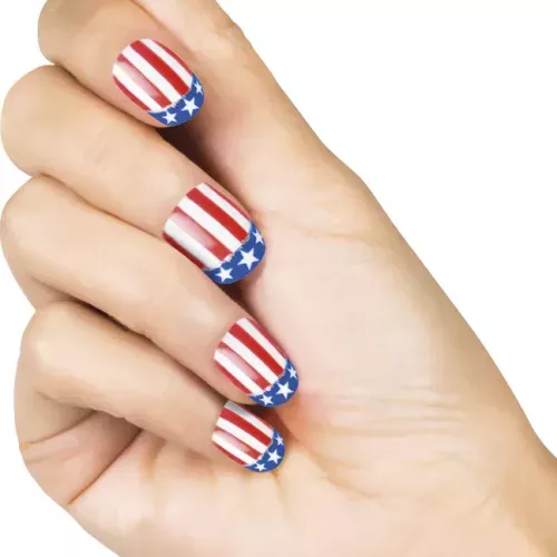 Photo du produit Faux ongles adhésifs USA femme