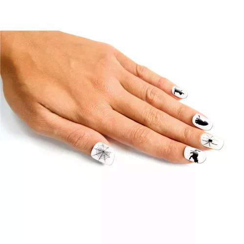 Photo du produit Faux ongles blancs adulte Halloween