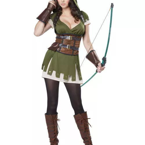Photo du produit Déguisement archer des bois femme