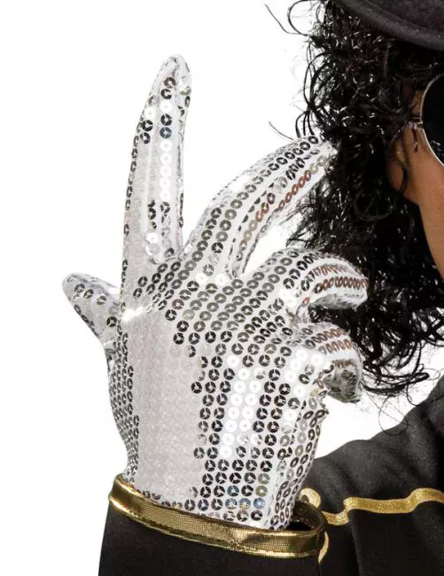 Photo du produit Gant sequin argent Michaël Jackson enfant