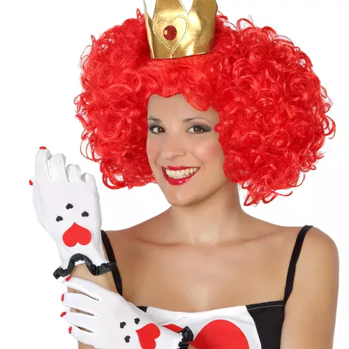Photo du produit Gants carte coeur rouge adulte