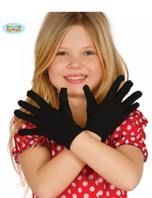 Photo du produit Gants courts noirs enfant