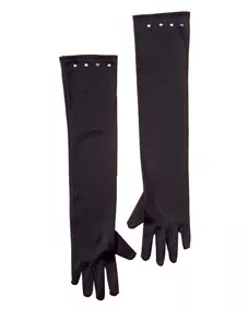 Photo du produit Gants longs noirs enfant