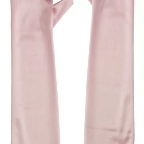 Photo du produit Gants longs roses enfant