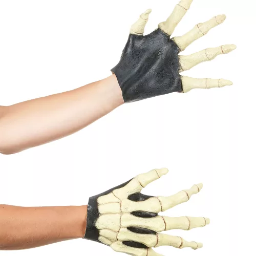 Photo du produit Gants mains squelette adulte