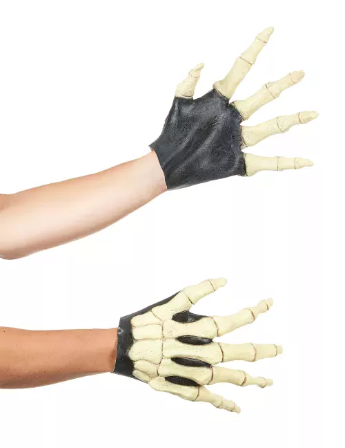 Photo du produit Gants mains squelette adulte