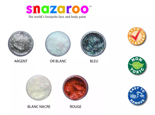 Photo du produit Gel à paillettes Snazaroo 12 ml