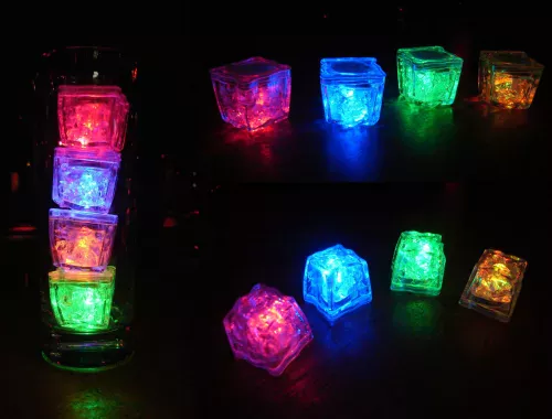 Photo du produit Glaçons lumineux LED
