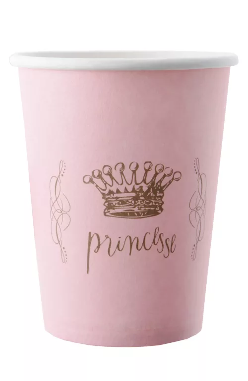 Photo du produit 6 Gobelets princesse rose