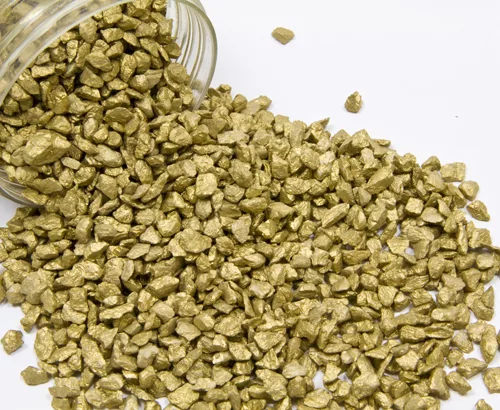 Photo du produit Gravillon de couleur or 400 gr