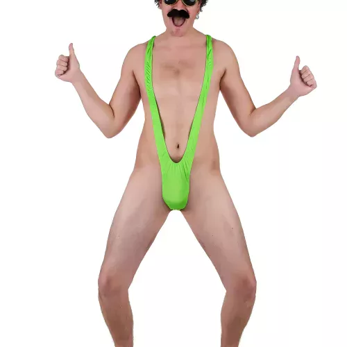Photo du produit Mankini Vert Fluo Homme