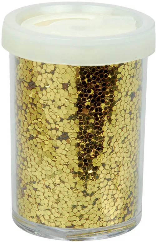 Photo du produit Grosses paillettes dorées Noël