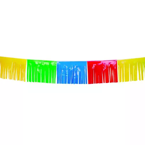 Photo du produit Guirlande à franges multicolores 10 m