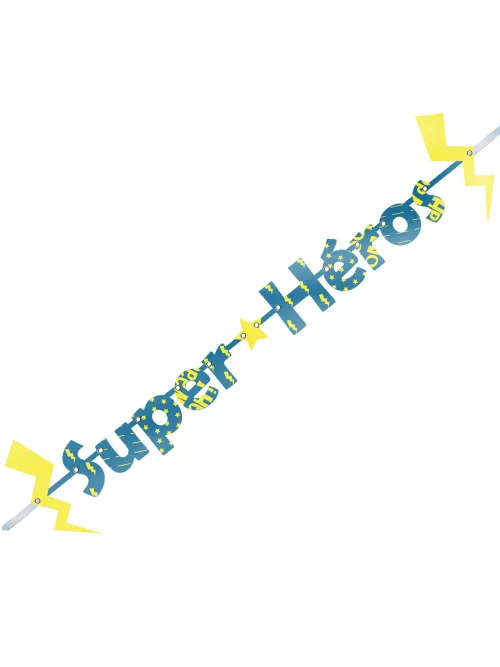 Photo du produit Guirlande articulée Super Héros 3 m