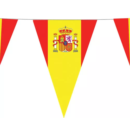 Photo du produit Guirlande drapeaux espagnols